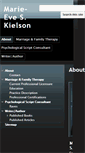 Mobile Screenshot of marie-eveskielson.com